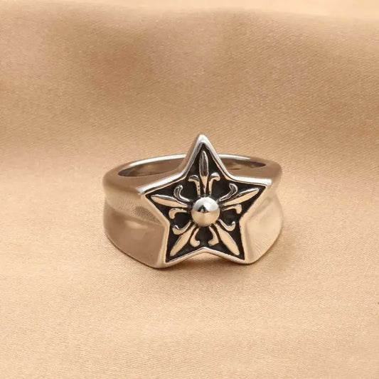 Five-pointed Star Ring